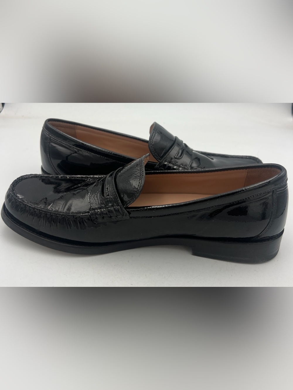 COLE HAAN GRAND 360 Black Patent Leather Loafer Women’s Size 8.5 - Picture 5 of 14